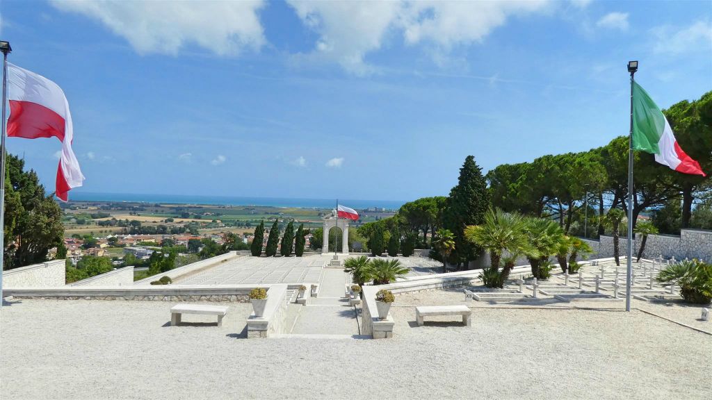 LORETO - een Poolse militaire begraafplaats