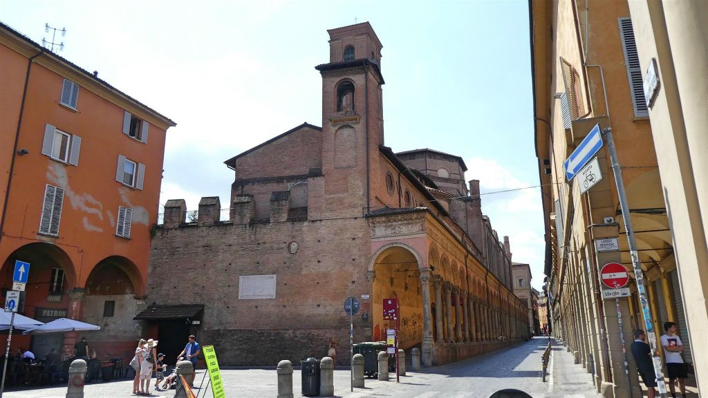 BOLOGNA - de basiliek van Sint-Jakobus
