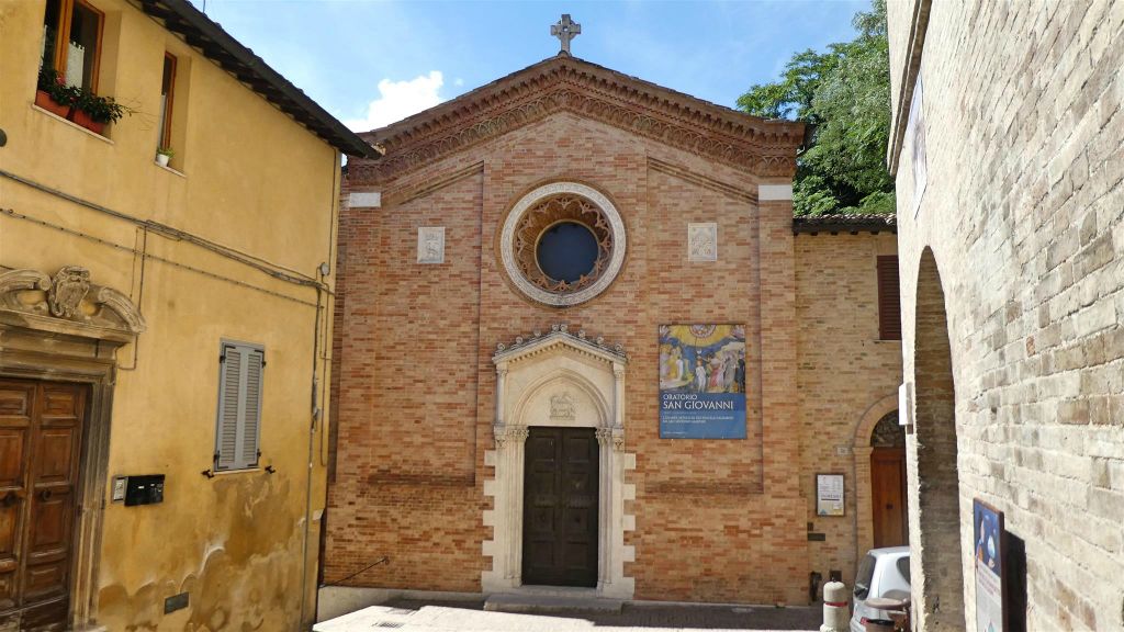 URBINO - het oratorium van Johannes de Doper