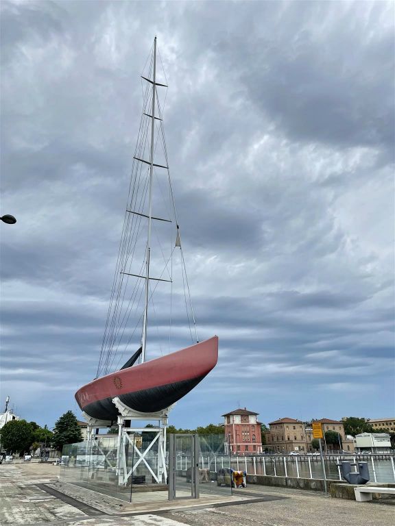 RAVENNA - de historische boot "Moro Di Venezia"