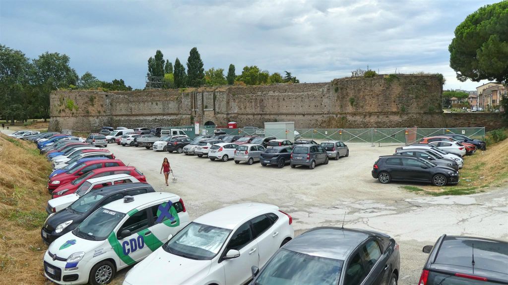 RAVENNA - het fort Rocca Brancaleone