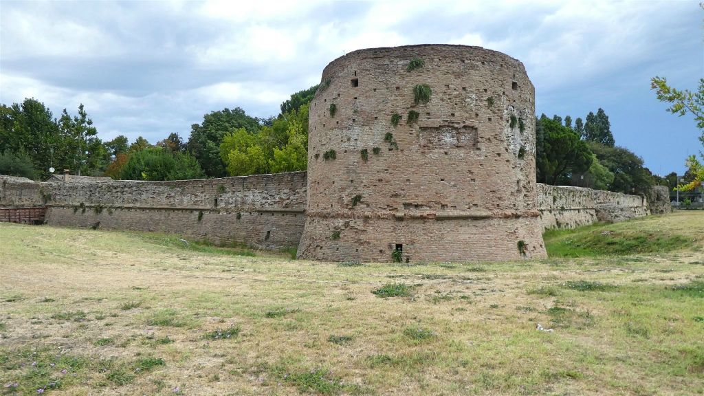 RAVENNA - het fort Rocca Brancaleone