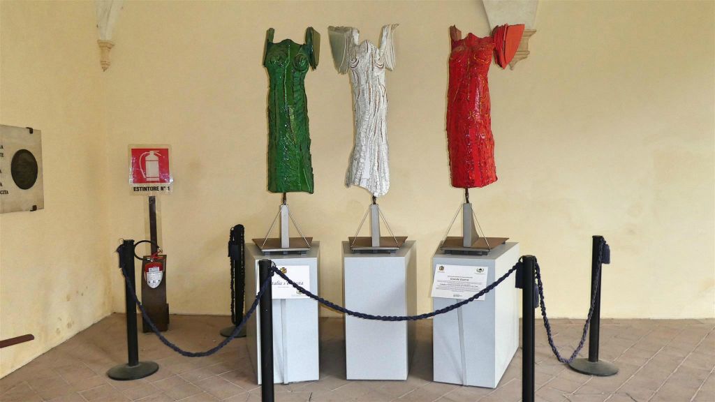 RAVENNA - enkele kunst bij het Dante museum