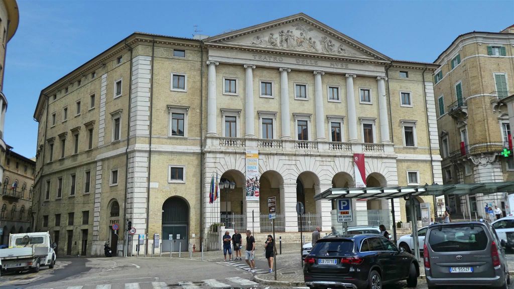 ANCONA - het operagebouw Teatro delle Muse