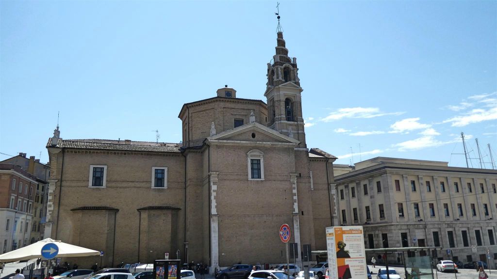 ANCONA - de kerk van het allerheiligst sacrament in Tor de' Schiavi