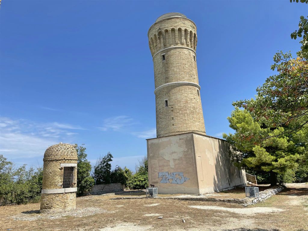 ANCONA - de voormalige vuurtoren van Ancona