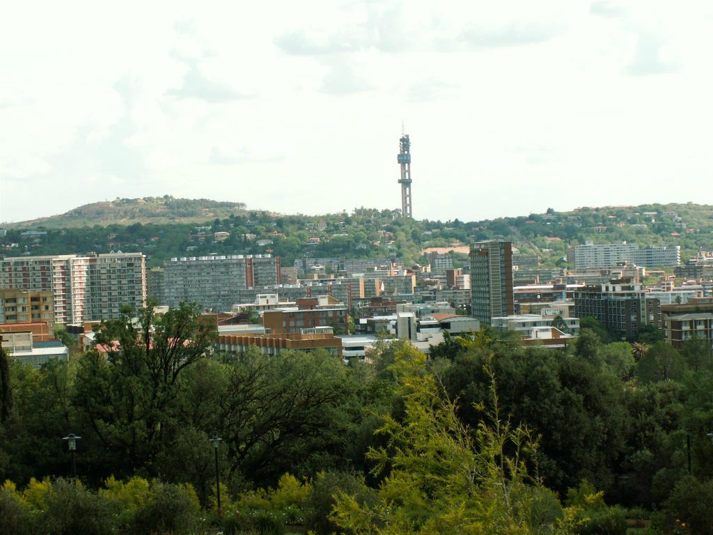 PRETORIA - het uitzicht vanuit de Union Buildings