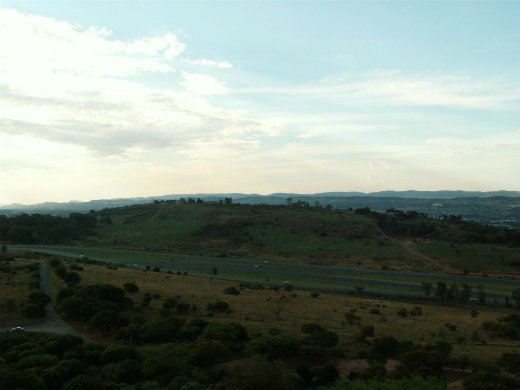 PRETORIA - het uitzicht vanaf het voortrekker monument