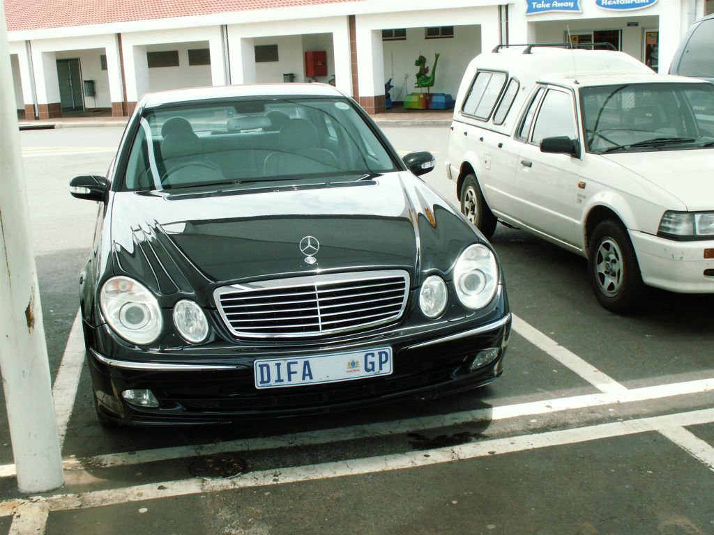 PRETORIA - een Mercedes