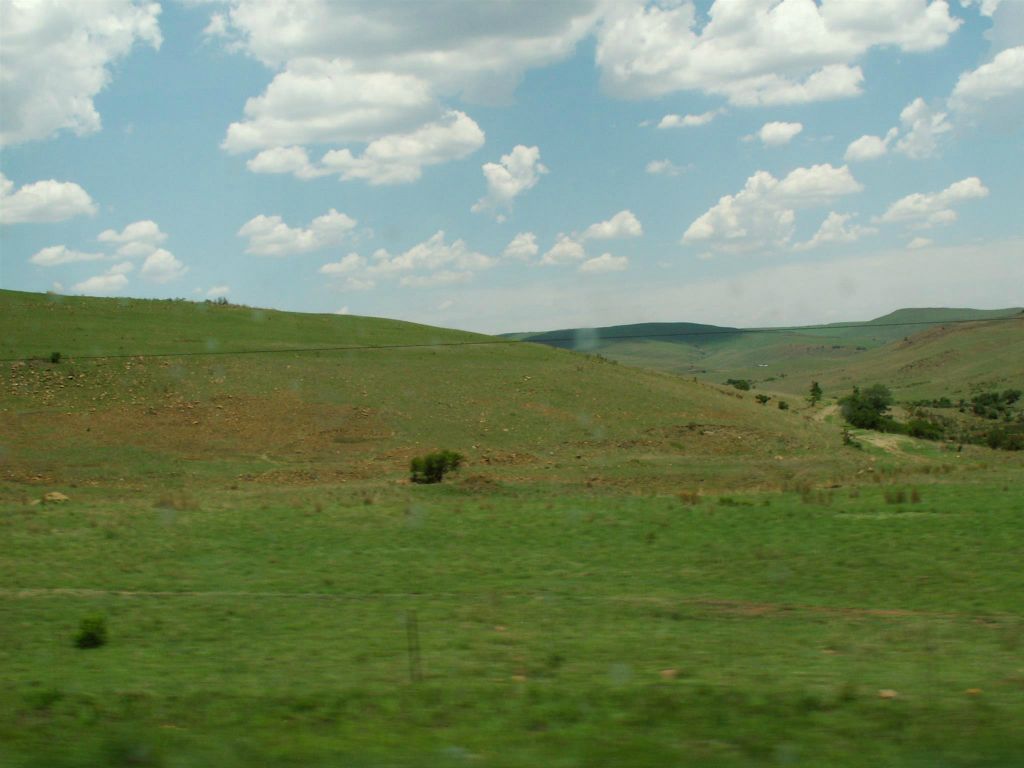 PRETORIA -> KRUGER NATIONAL PARK - het landschap onderweg
