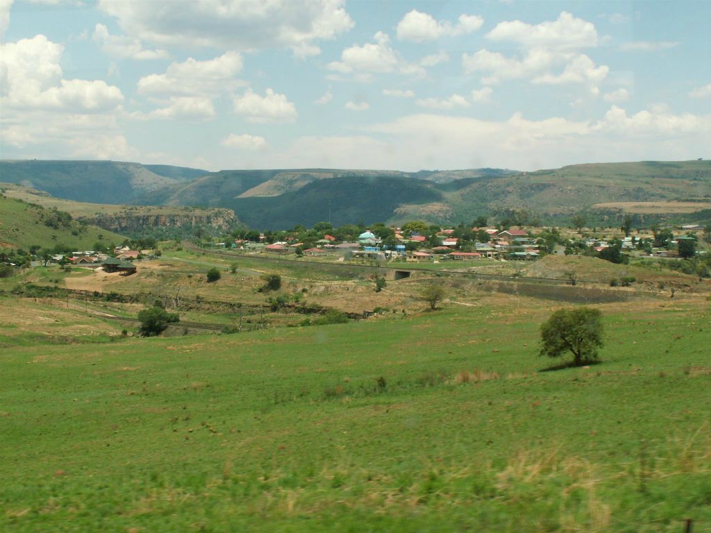 PRETORIA -> KRUGER NATIONAL PARK - het landschap onderweg