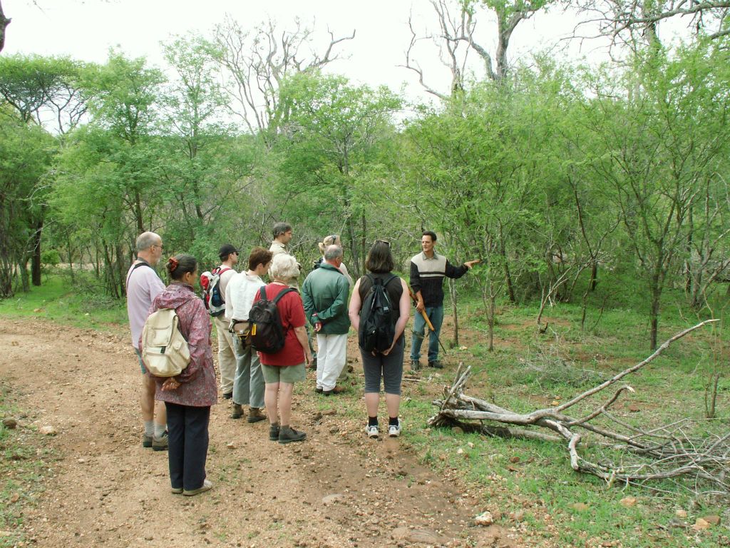 KRUGER NATIONAL PARK - met een ranger gaan we wandelen
