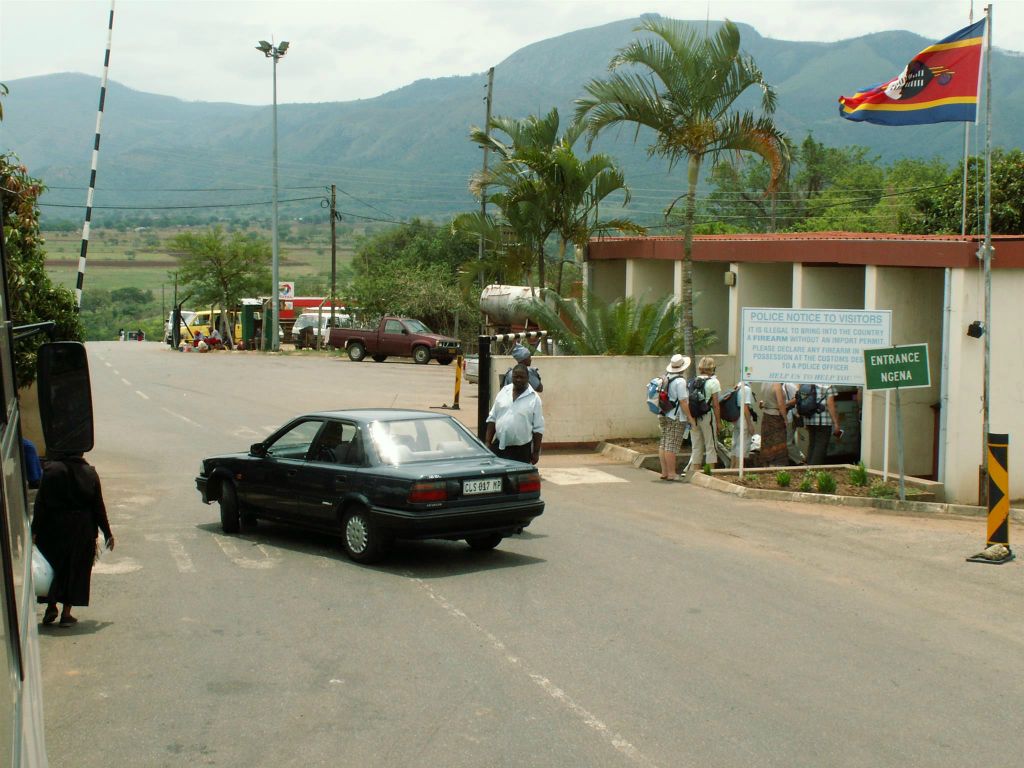 KRUGER NATIONAL PARK -> SWAZILAND - een grens
