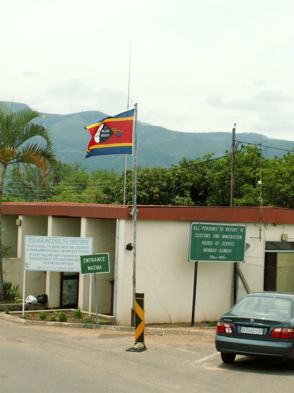 KRUGER NATIONAL PARK -> SWAZILAND - een grens