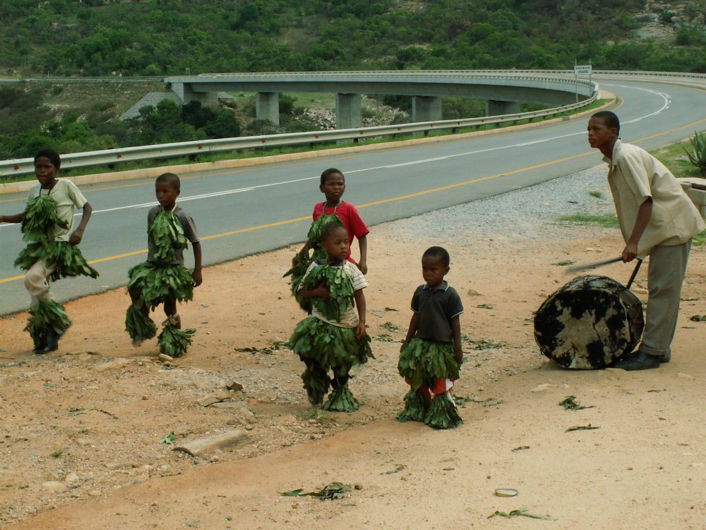 SWAZILAND - een optreden onderweg