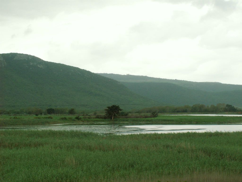 SWAZILAND -> ST. LUCIA - het landschap onderweg
