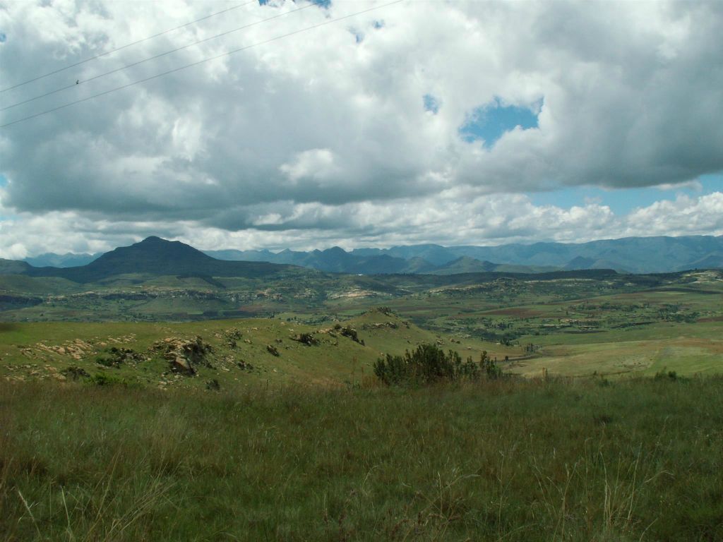 ROYAL NP -> LESOTHO - het landschap