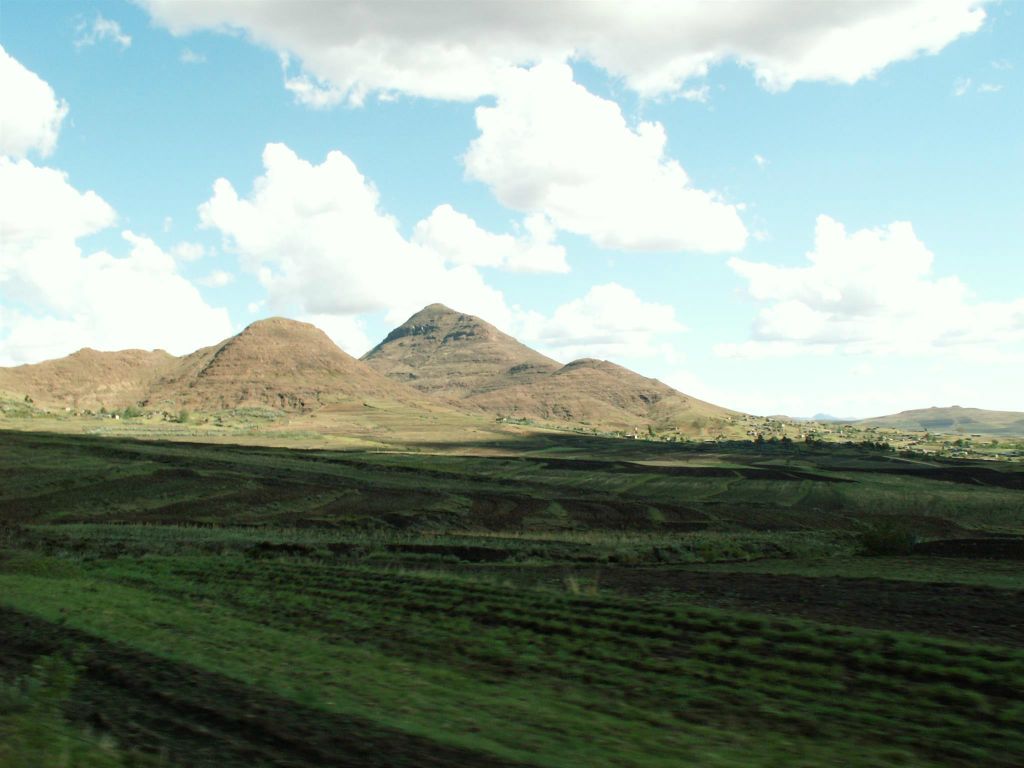 LESOTHO - het landschap