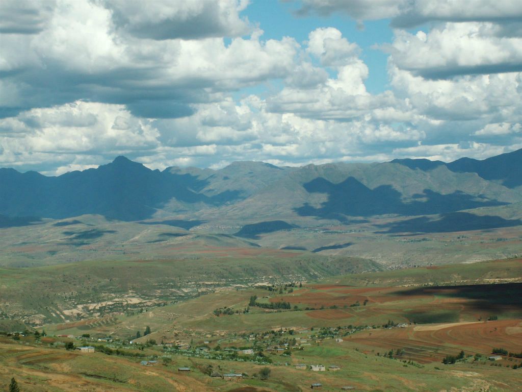 LESOTHO - het landschap