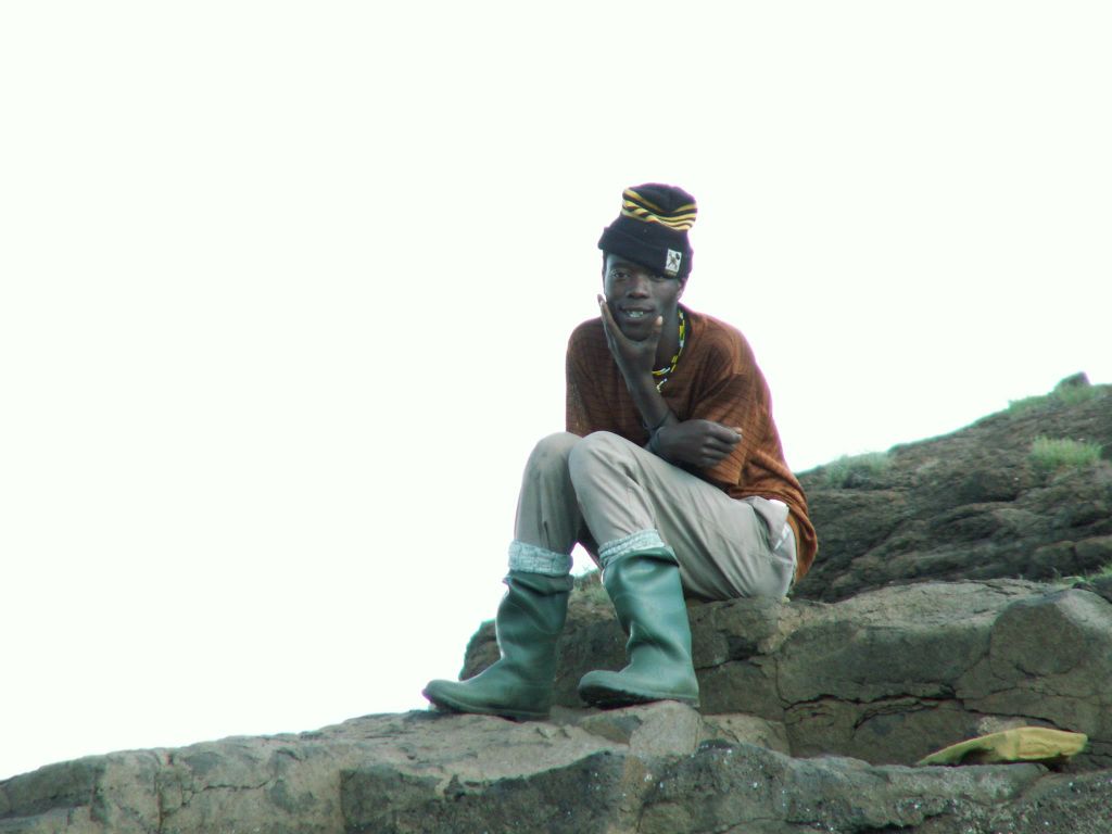 LESOTHO - een man