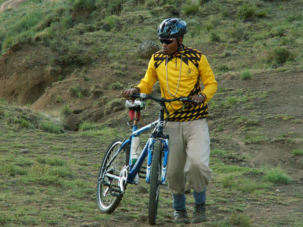LESOTHO - een man