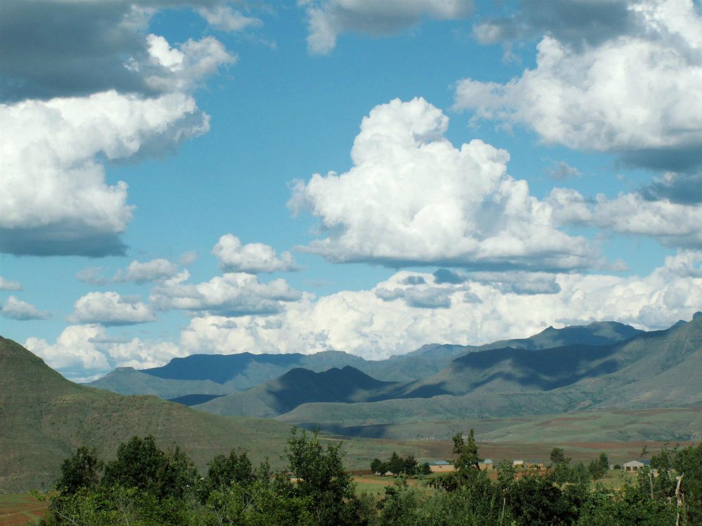 LESOTHO - het landschap