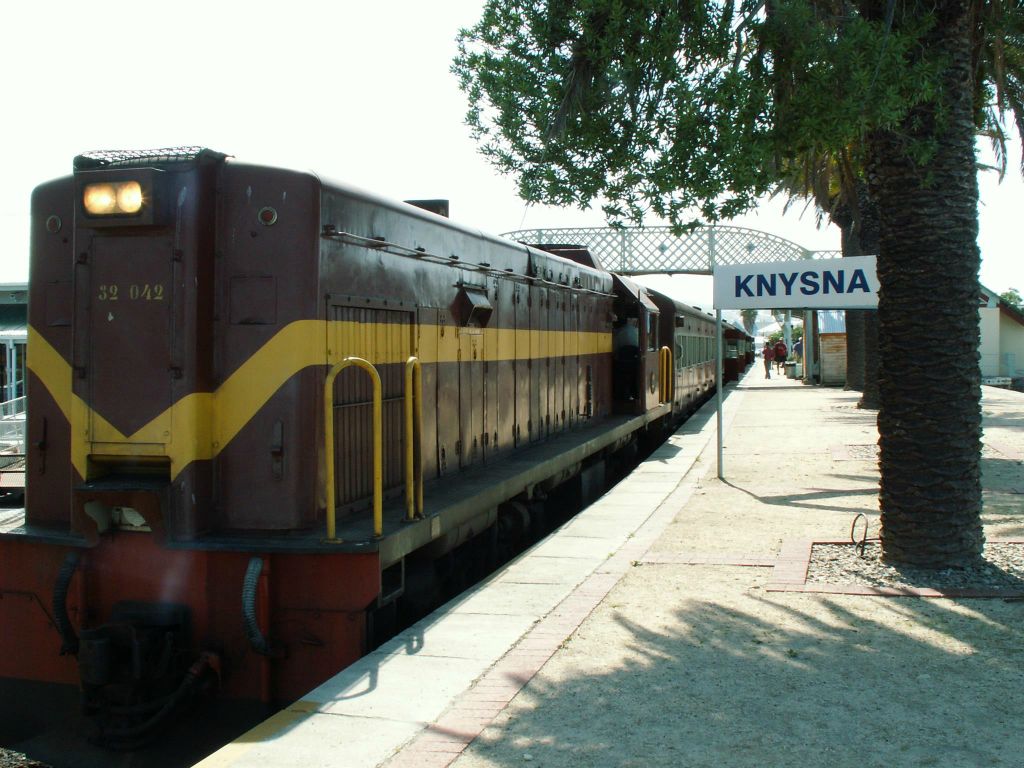 KNYSNA - de Outeniqua Choo-Tjoe trein