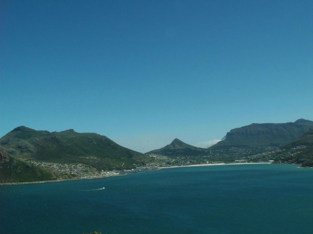KAAPSTAD - het landschap onderweg naar Kaap de Goede Hoop