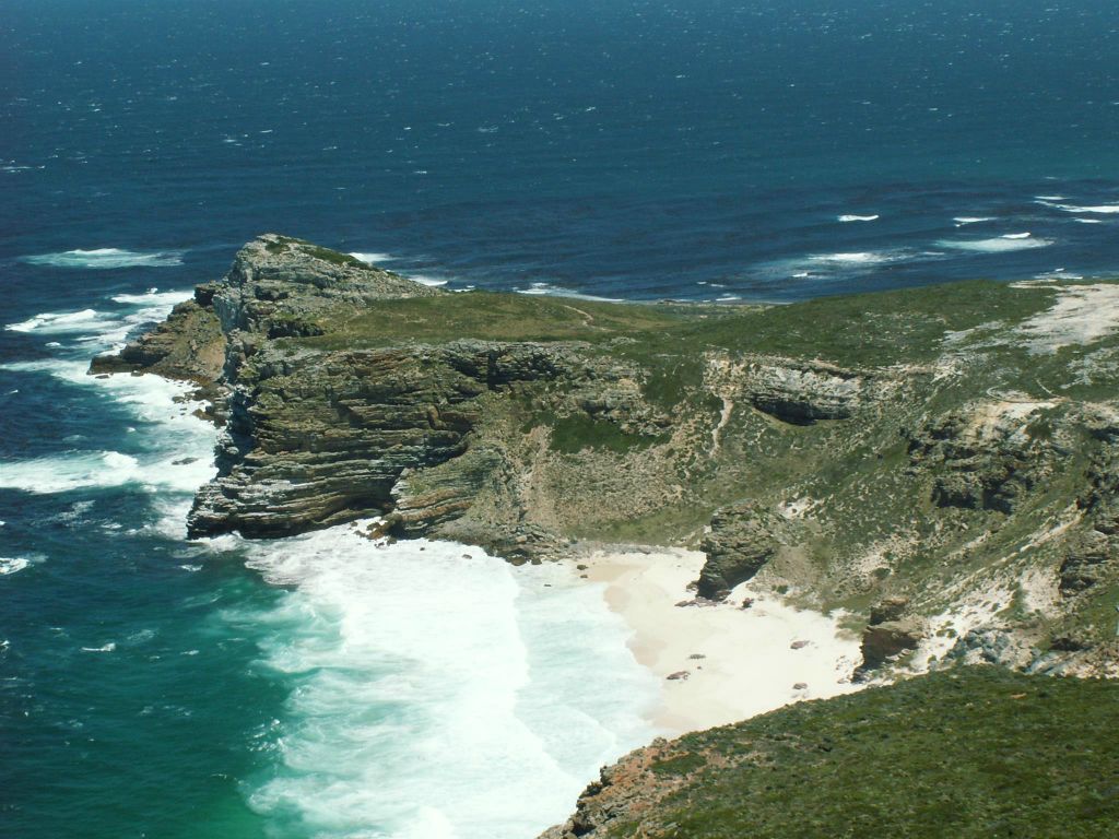 KAAPSTAD - het landschap bij Kaap de Goede Hoop
