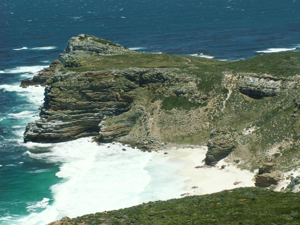 KAAPSTAD - het landschap bij Kaap de Goede Hoop