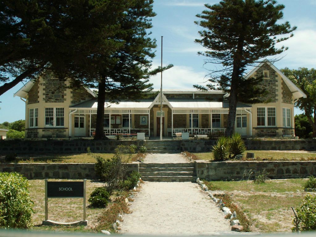 KAAPSTAD - een school op Robbeneiland