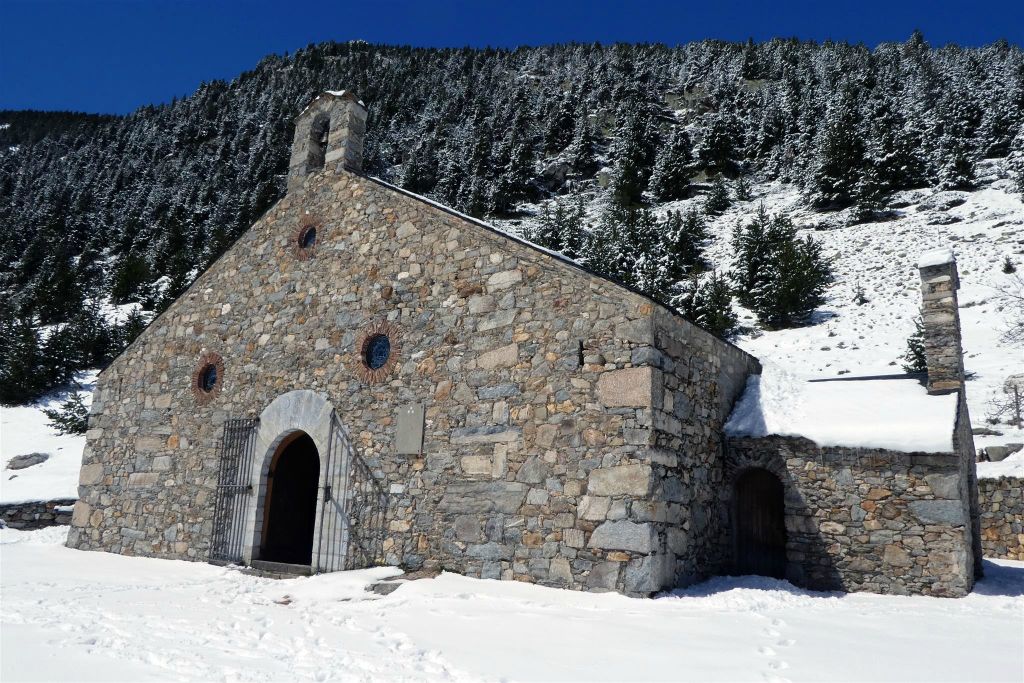 VALL DE NURIA (SPANJE) - de San Gil kapel