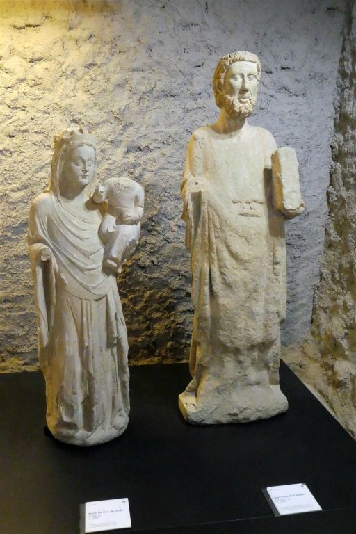 SEU D'URGELL (SPANJE) - enkele beelden in het museum bij de kathedraal van La Seu d'Urgell