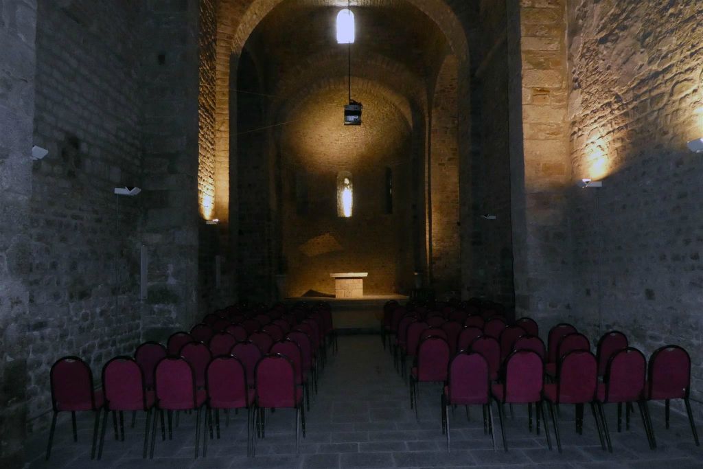 SEU D'URGELL (SPANJE) - binnen in de kathedraal van La Seu d'Urgell