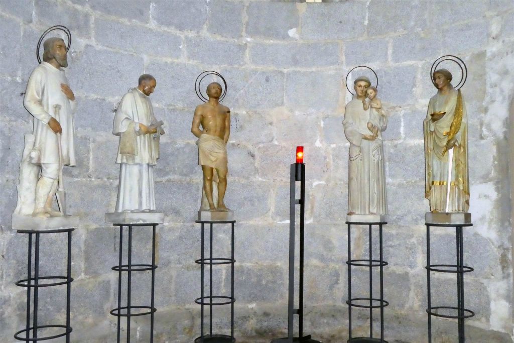 SEU D'URGELL (SPANJE) - binnen in de kathedraal van La Seu d'Urgell