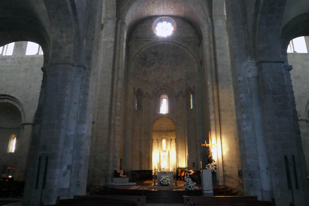 SEU D'URGELL (SPANJE) - binnen in de kathedraal van La Seu d'Urgell