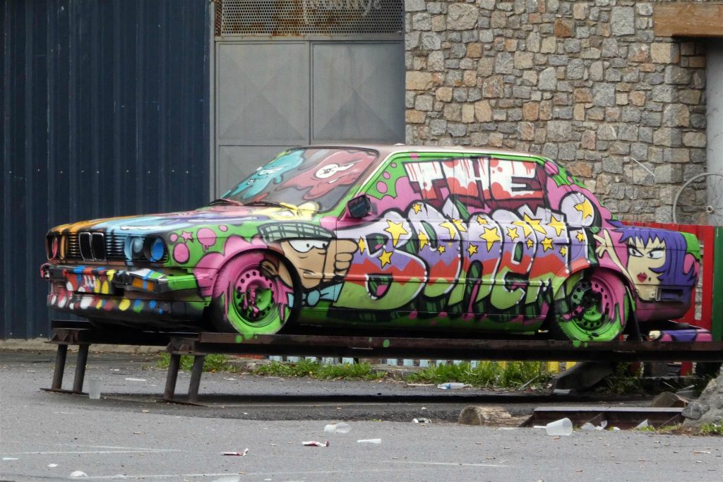 LA MASSANA - een fraai gespoten BMW