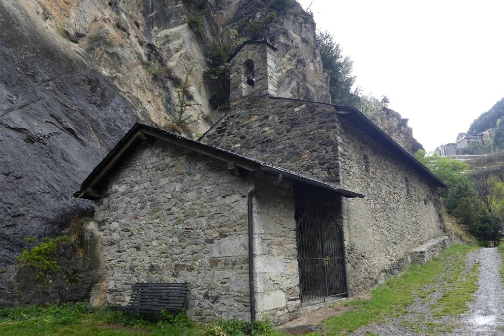 LA MASSANA - de kerk Sant Antoni de la Grella