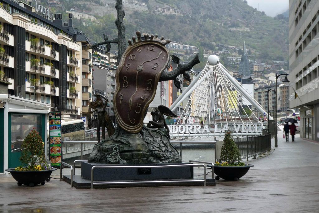 ANDORRA LA VELLA - een kunstwerk