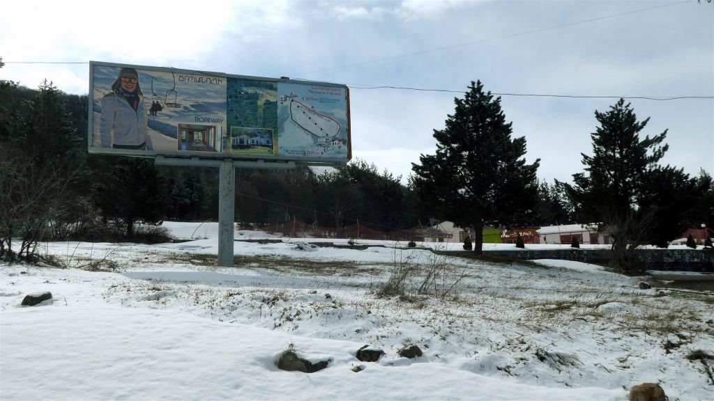 JERMUK - het skigebied van Jermuk