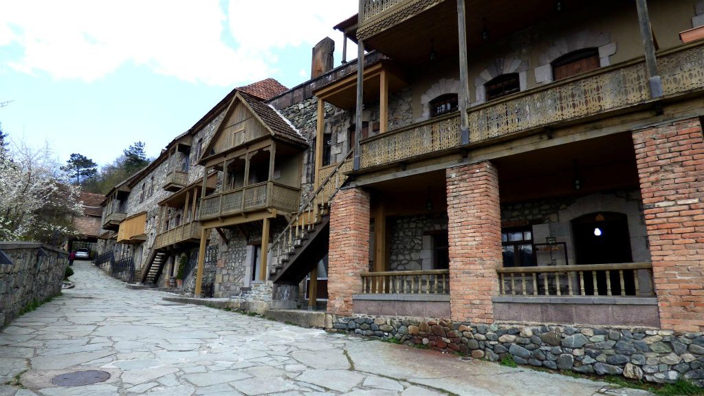 DILIJAN - de historische straat Sharambeyan in het oude centrum