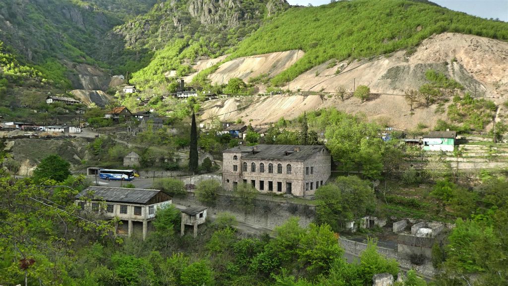 AKHTALA - het uitzicht vanaf het Haghpat-kloostercomplex