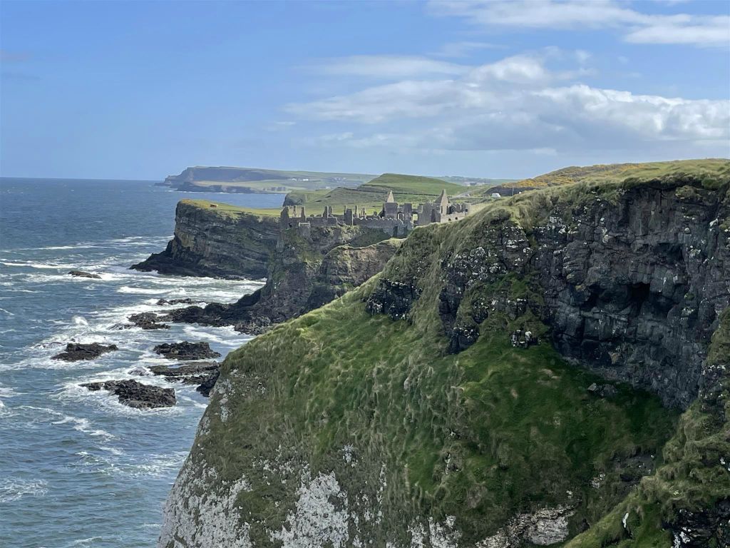 BUSHMILLS - het uitzicht bij Magheracross View Point
