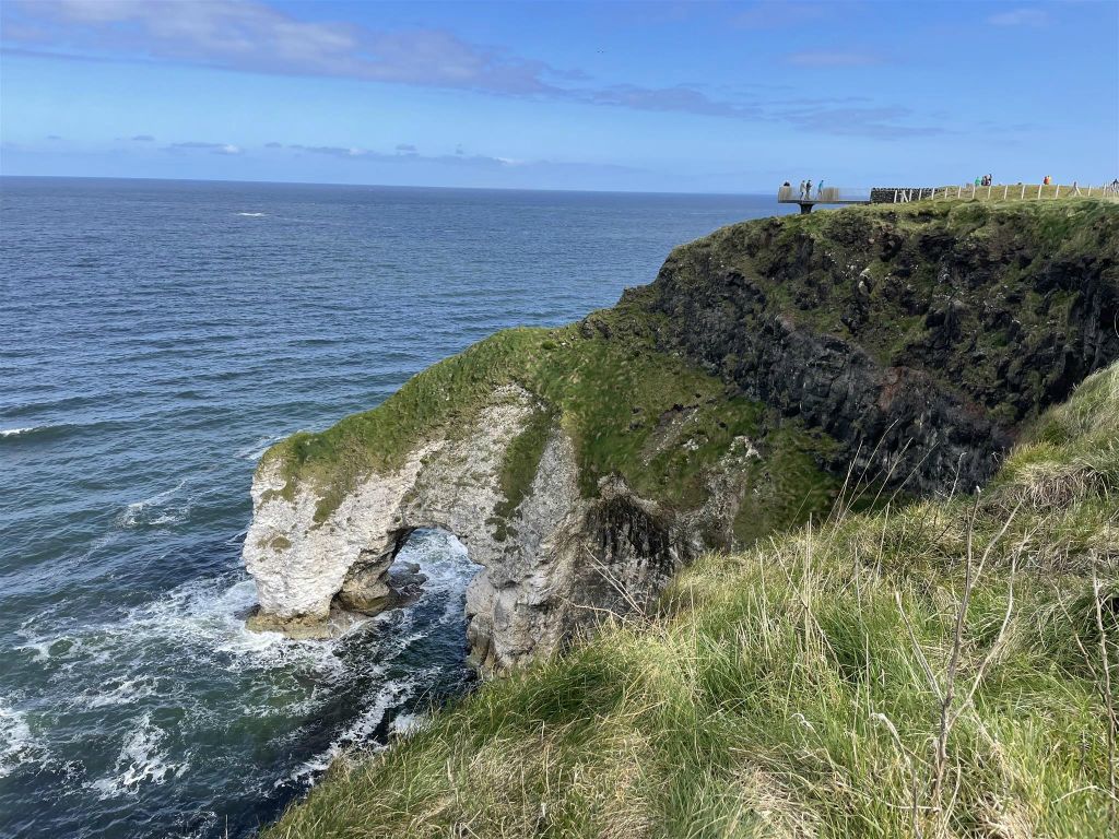 BUSHMILLS - het uitzicht bij Magheracross View Point