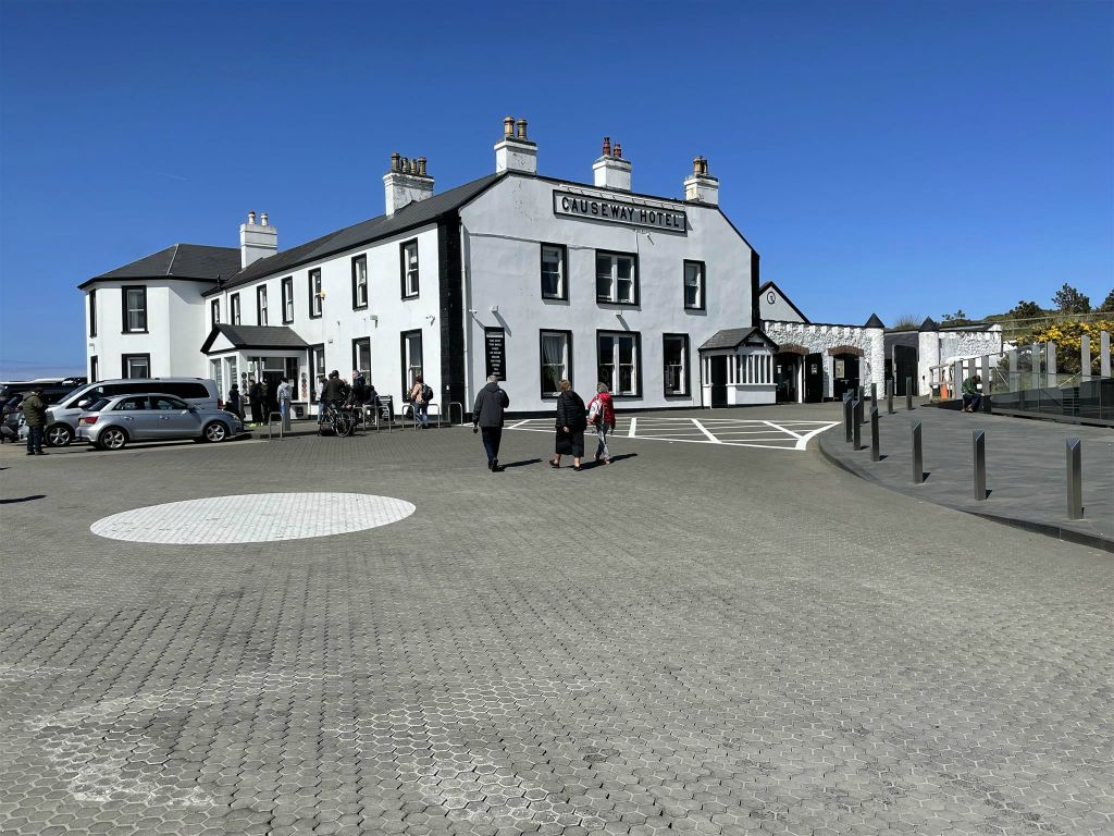 BUSHMILLS - het Causeway hotel bij de Giant's Causeway