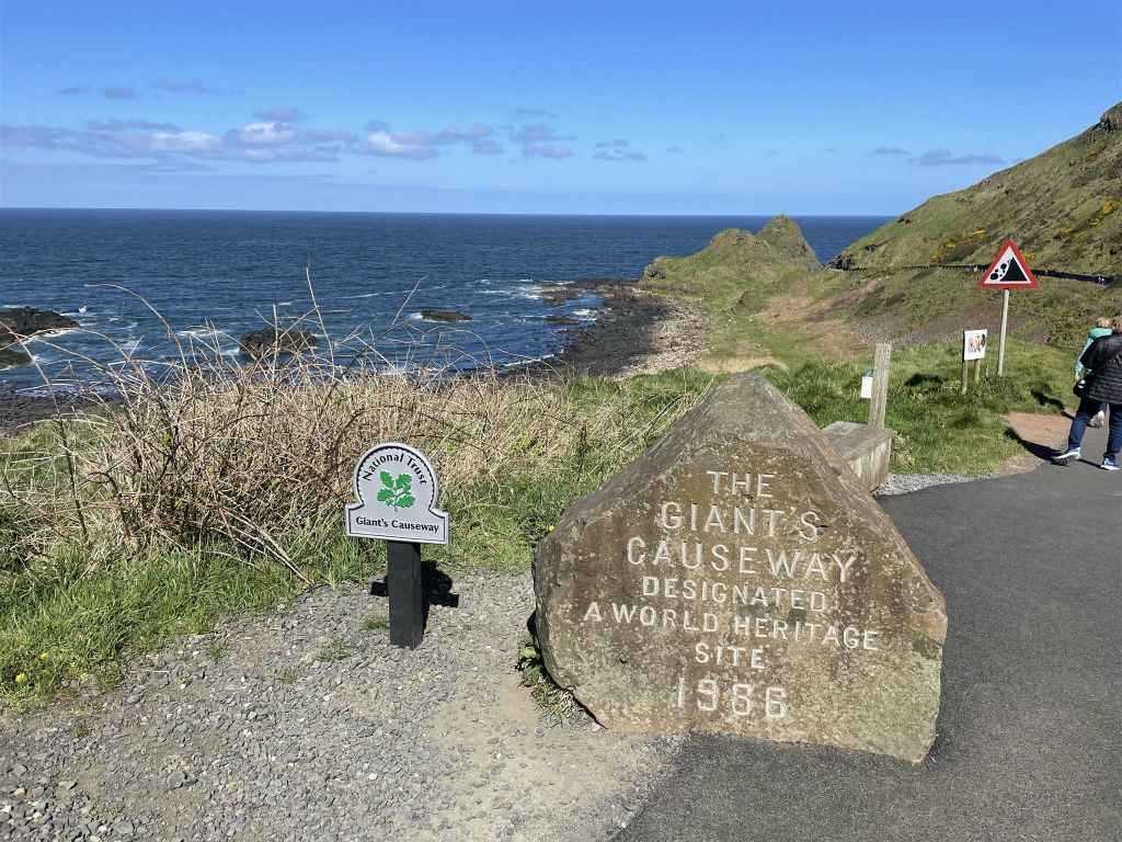 BUSHMILLS - het beginpunt van de Giant's Causeway