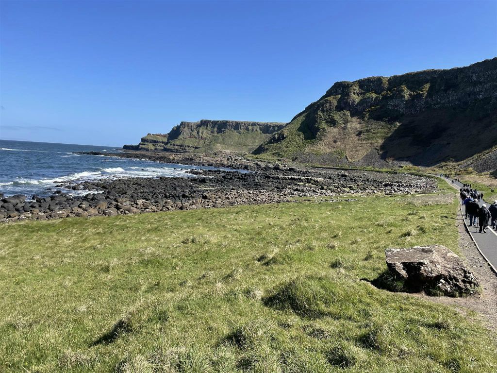 BUSHMILLS - het landschap bij de Giant's Causeway