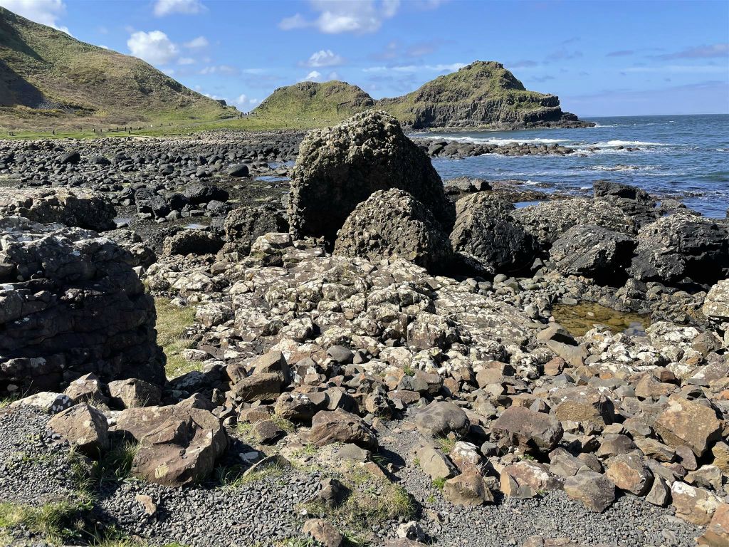 BUSHMILLS - het landschap bij de Giant's Causeway