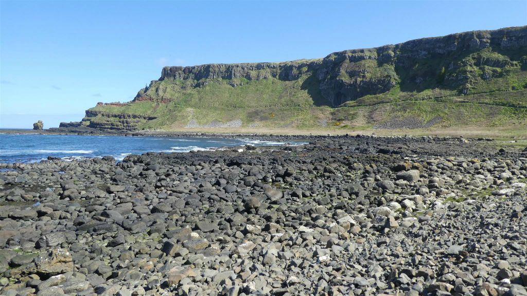BUSHMILLS - het landschap bij de Giant's Causeway
