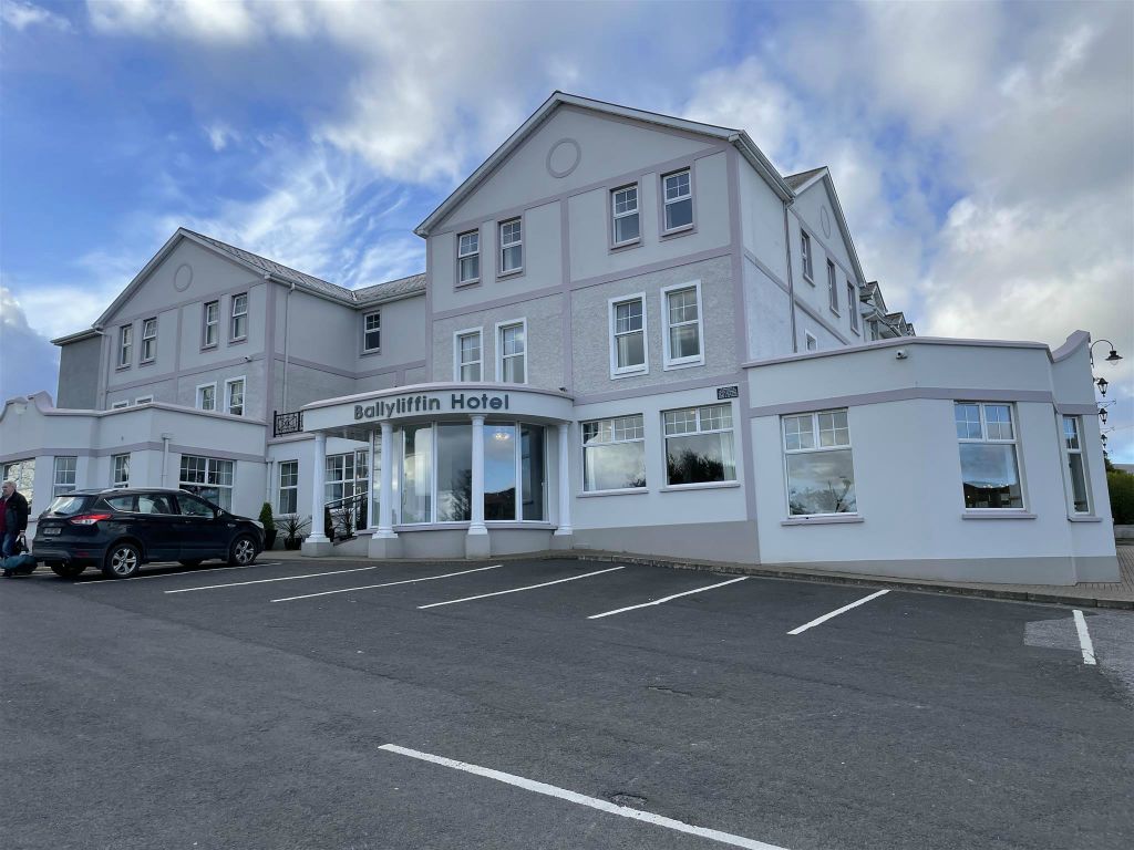 BALLYLIFFIN - het Ballyliffin hotel waar we verbleven